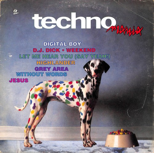 Technomania dj dick - lp,,